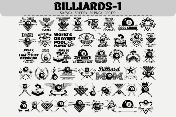 50 Billiards SVG Bundle – A Designer’s Real-World Embroidery Review