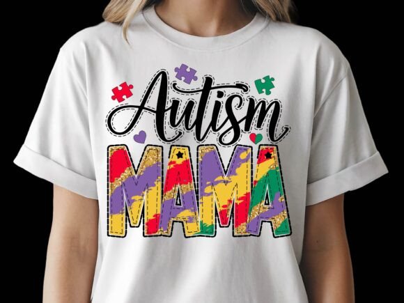 Autism Mama Proud Mom Puzzle Awareness