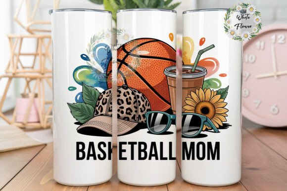 Basketball Mom 20oz Tumbler Wrap