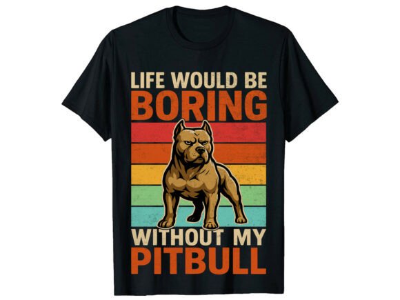 Life Would Pitbull Terrier T-Shirt Svg Review for Real Embroidery Projects
