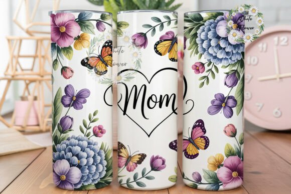 Mom Floral Butterfly Tumbler Wrap Review for Real Embroidery Projects