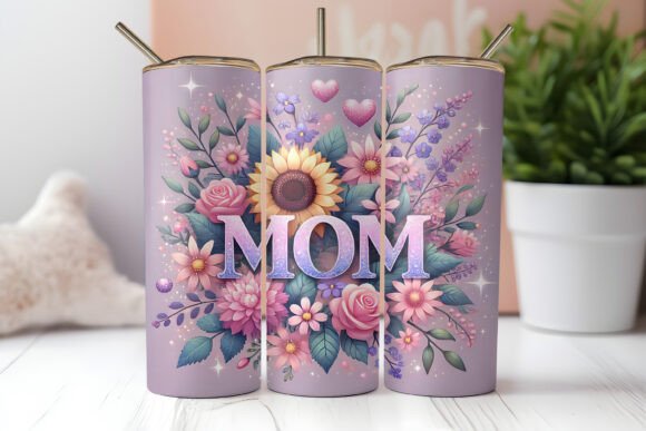 Mom Floral Mother's Day 20oz Tumbler Wrap Review