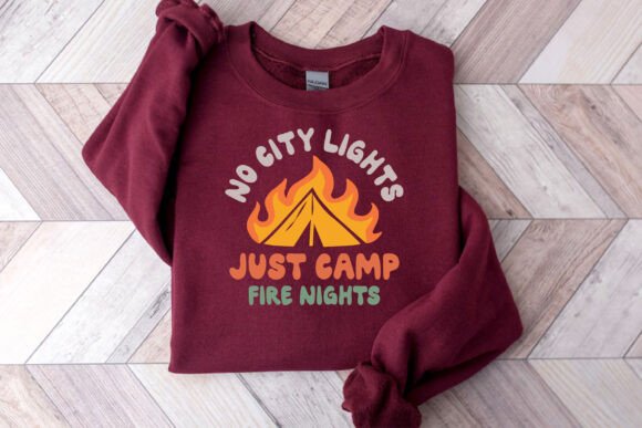 No City Lights Just Camp Fire Nights SVG Review