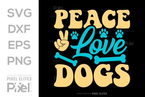 Peace Love Dogs SVG Quote Design Review