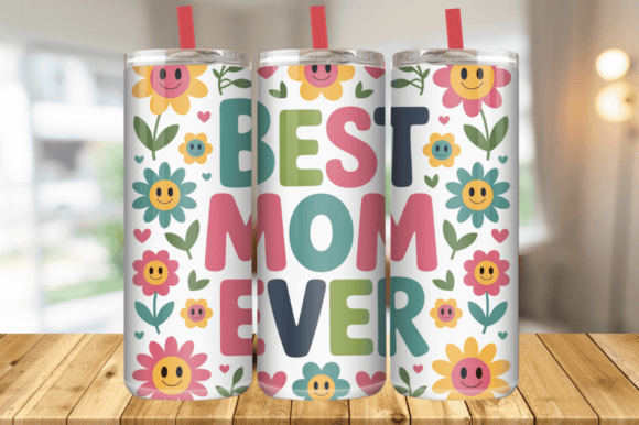 Smiley Flower for Mom Tumbler Wrap Review