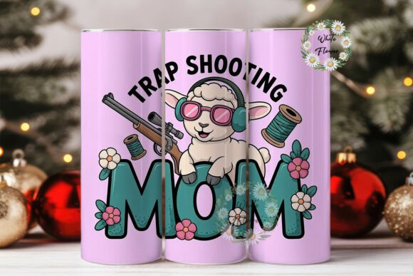 Trap Shooting Mom 20oz Tumbler Wrap Review